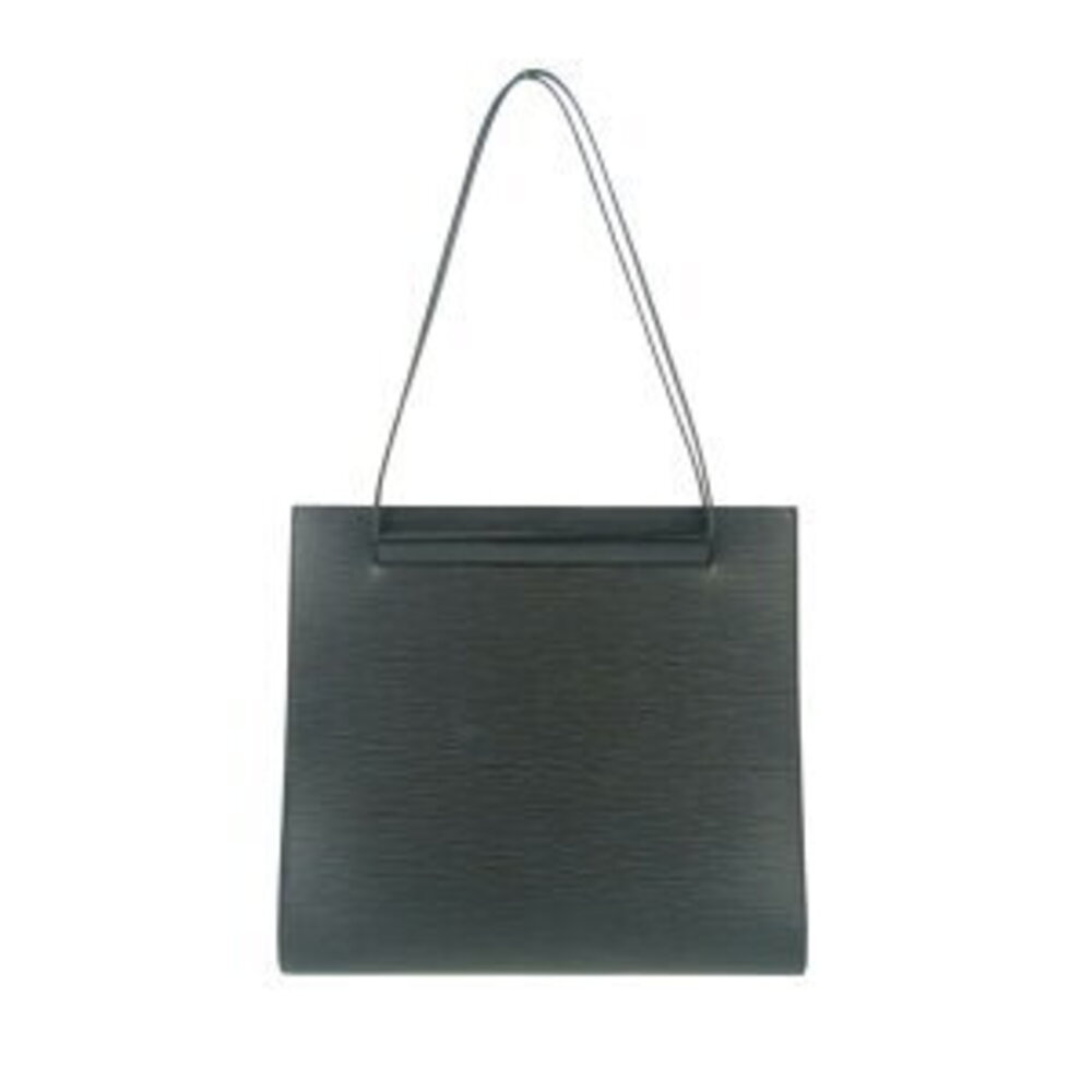 LOUIS VUITTON Saint Tropez Shoulder Bag Black Epi Leather